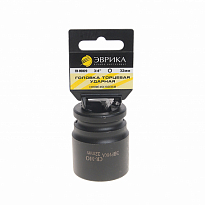Головка торцевая ударная 32мм 3/4"DR 6-гранная (держатель) ЭВРИКА 45292